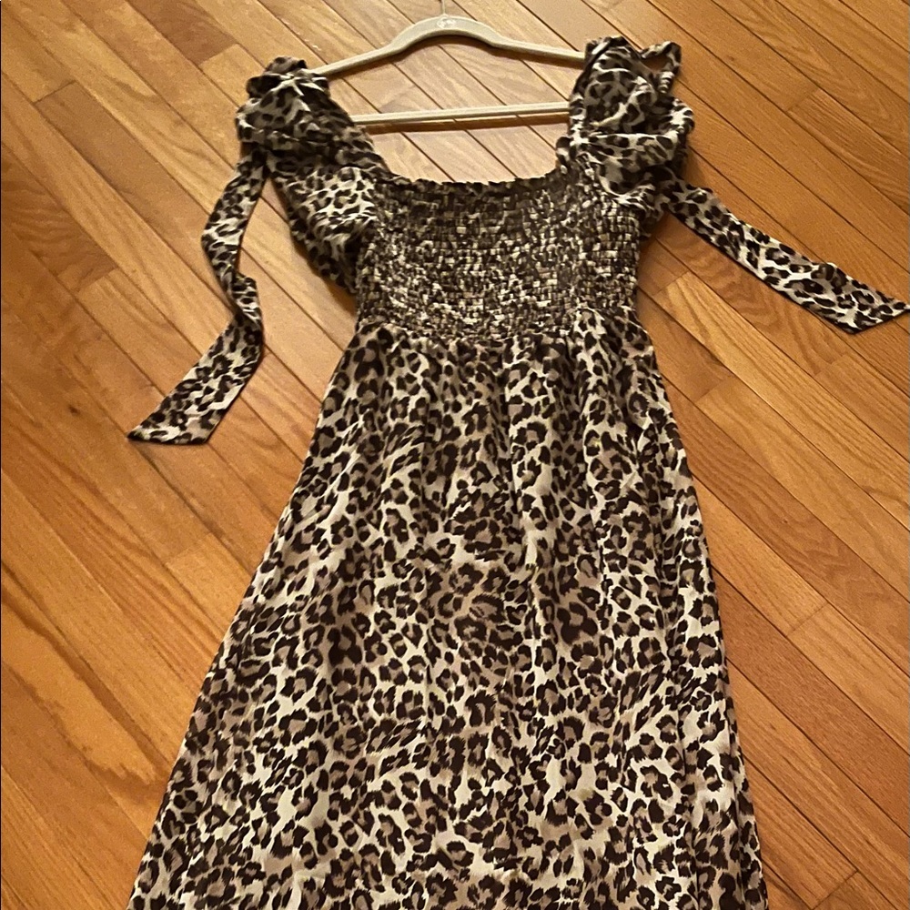 Maxi dress Animal Print